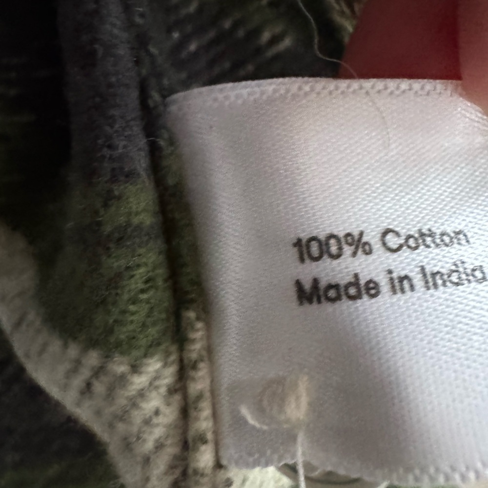 NWOT 3sixteen Crosscut Flannel shaggy emerald anniversary heavyweight Shirt M - Picture 11 of 12